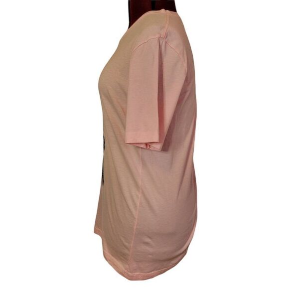 Canvas Unisex Pink Tee with Monster Print (Size L) - Picture 3 of 7